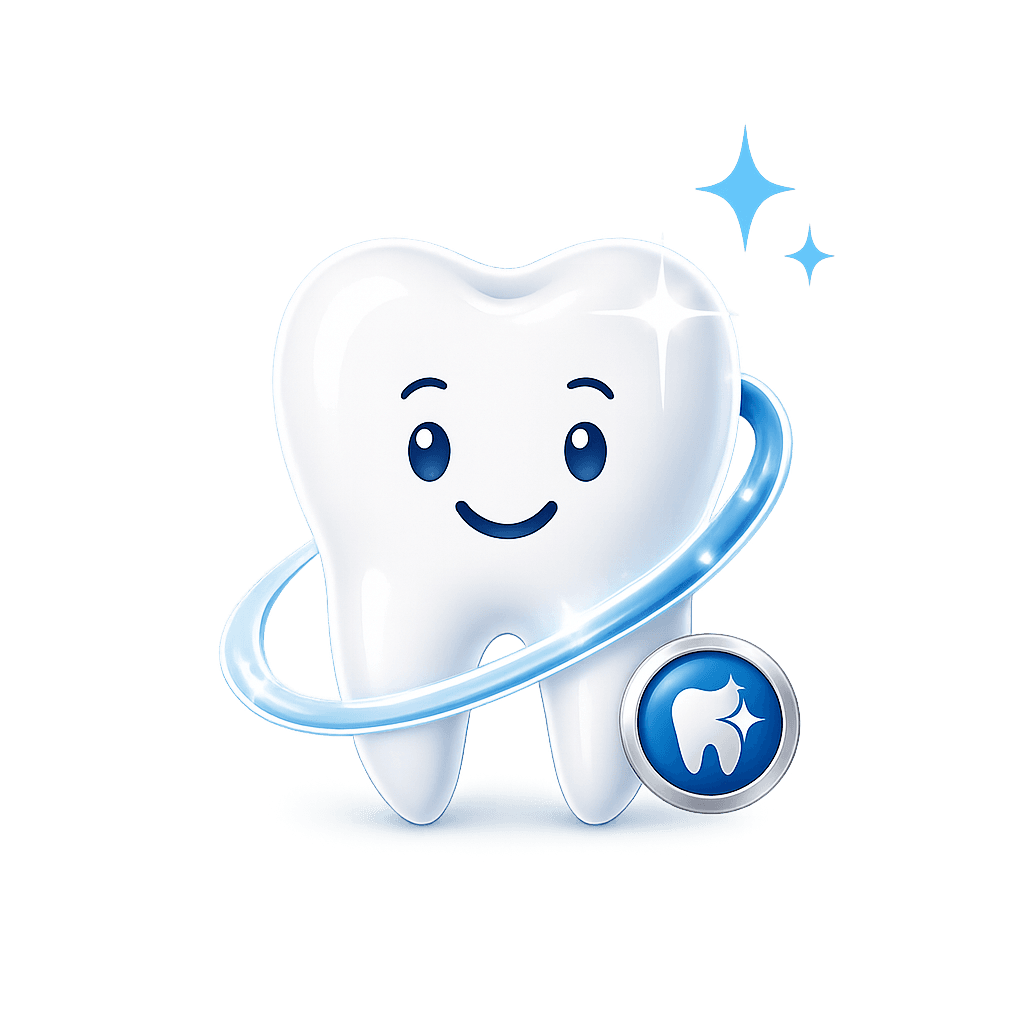 Ilustración de estética dental